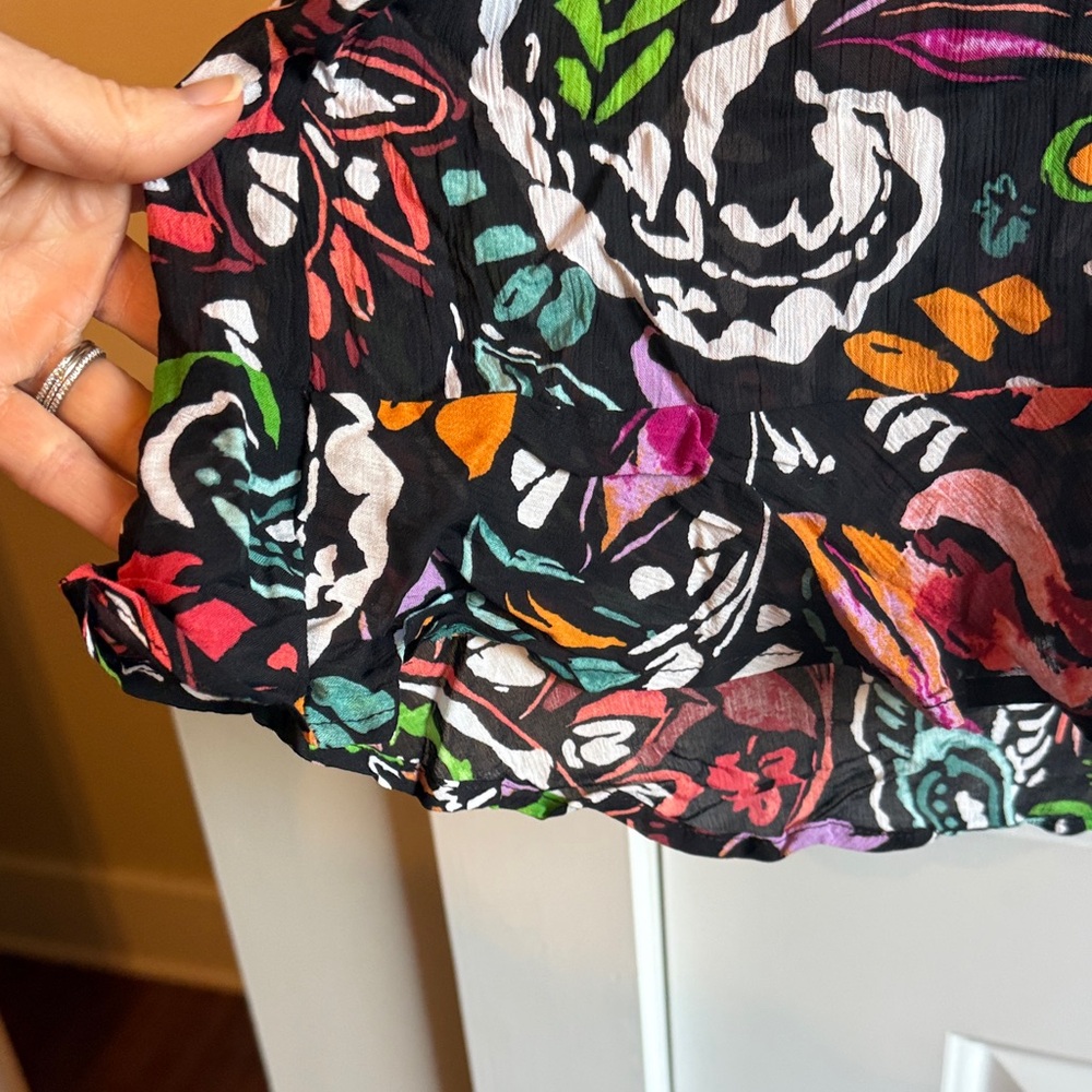 Anne Cole Multicolor Paisley Coverup - Picture 4 of 5